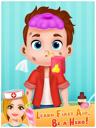 Android application First Aid Surgery Doctor Game screenshort
