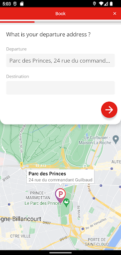 Autopartage by APRR Screen 2