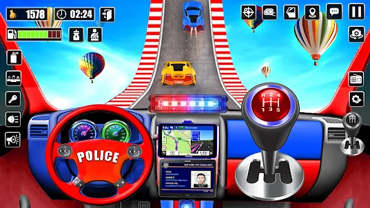 Crazy Car Chase: Police Games