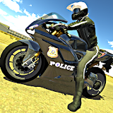 Police Bike Extreme Driving : Stunt Action Racing icon
