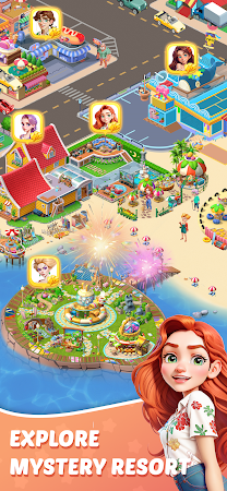 Game screenshot Merge Resort - Merge Game mod apk