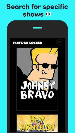 Cartoon Locker app Screen 2