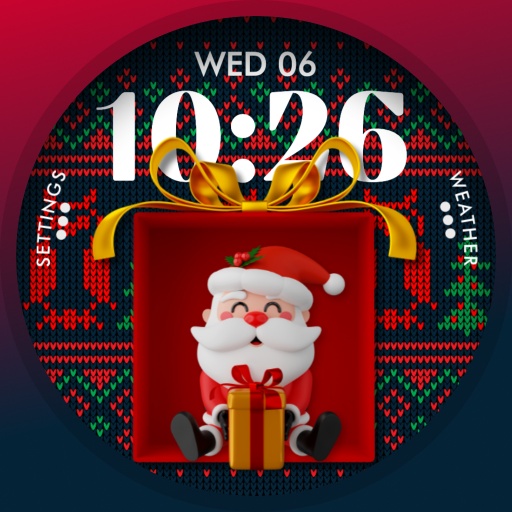 Christmas watch face Latest Icon