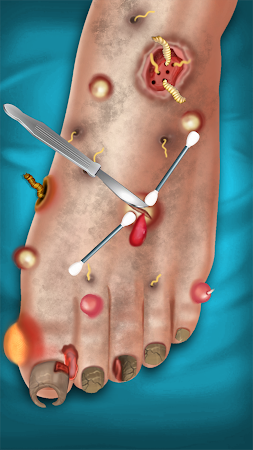 Game screenshot ASMR Salon: Foot Care Hospital hack