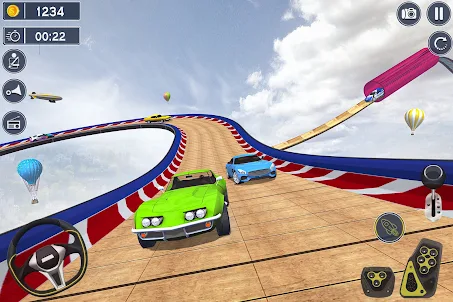 GT Car Stunt Game: Mega Stunt