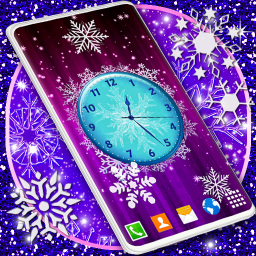 Frozen Winter Analog Clock for  Android – Latest Version & Features app icon