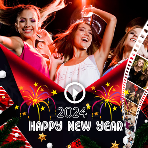 NewYear Video Maker 2024 logo