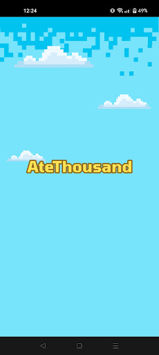 Android application AteThousand screenshort