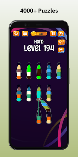 Android application Water Sort - Color Sort Puzzle screenshort
