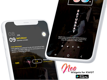 Neo Widgets for KWGT Bildschirmfoto