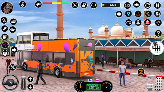 Captura de Pantalla 5 Luxury American Bus Simulator android