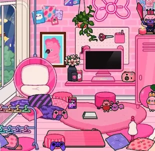 Toca Boca Pink Room Ideas