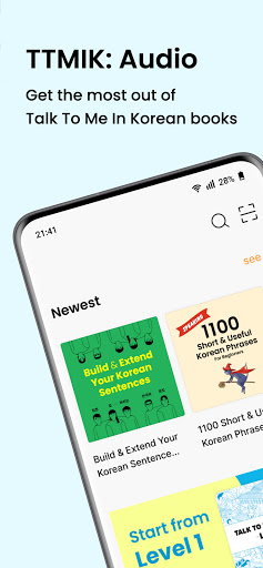 Android application TTMIK: Audio screenshort