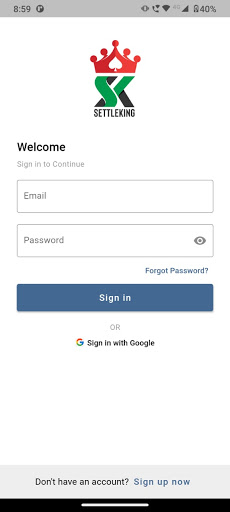 SettleKing Screen 2
