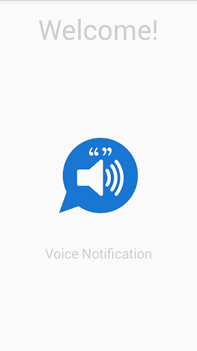 Android application Voice Notification screenshort