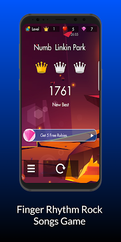 Piano Tiles - Rock Rhythm song - Screenshot 2