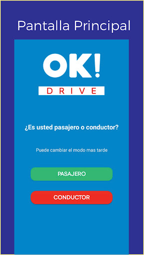 Android application OK! DRIVE screenshort