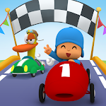 Cover Image of ดาวน์โหลด Pocoyo Racing: รถแข่งสำหรับเด็ก  APK