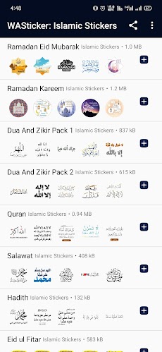 WASticker: Islamic Stickersのおすすめ画像1