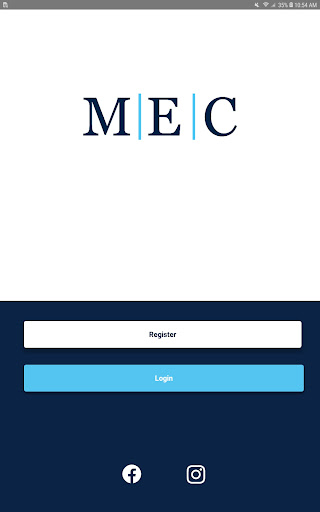Android application MEC Pass+ screenshort