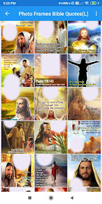 Screenshot 5 Bible Photo Frames: DP,  Quote android