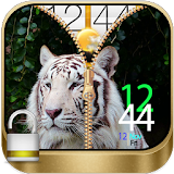 White Tiger Zip Lock Screen icon