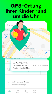Kaspersky SafeKids mit GPS Screenshot