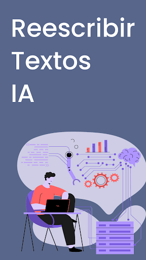 Android application Reescribir Textos IA screenshort