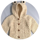 Crochet Baby Cardigan icon