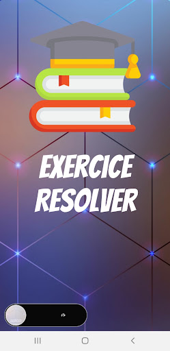 Android application Exercice Resolver screenshort