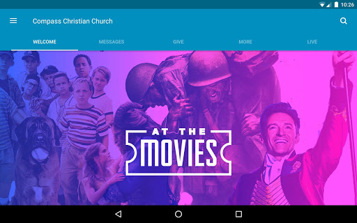Screenshot of Compass Christian Church