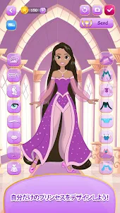 魔法の王女は女の子のためのゲームをドレスアップ