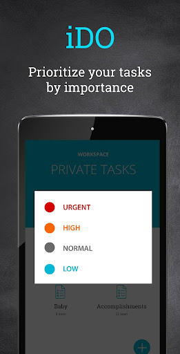 iDO - My Tasks Screen 2