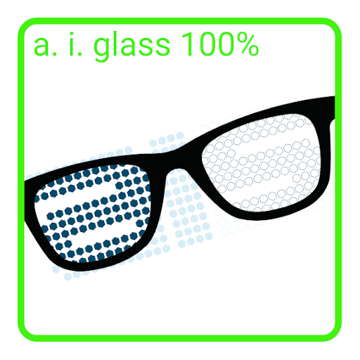 a.i. glass logo