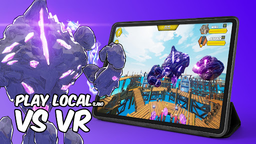 Android application VR TRIBES - METEOR'S CLASH screenshort