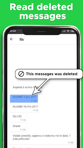Recover delete messages ChatSv Screen 2