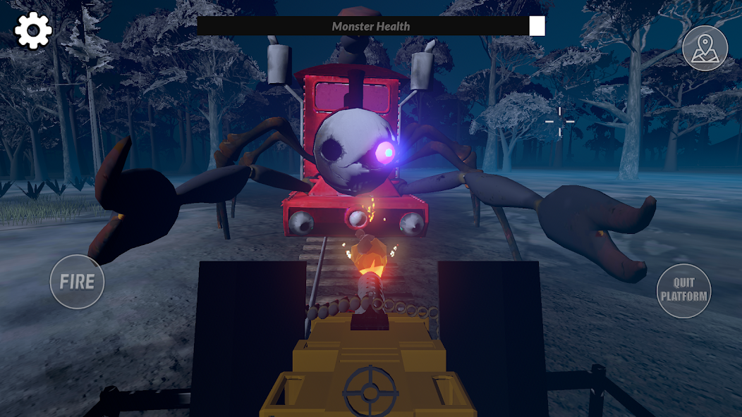 Scary Spider Train Survival 1 banner