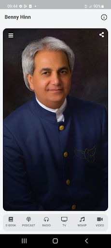 Android application Benny Hinn's Sermons & Videos screenshort