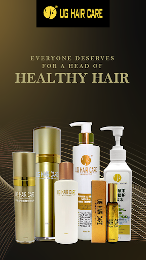 Android application UG Hair Care screenshort