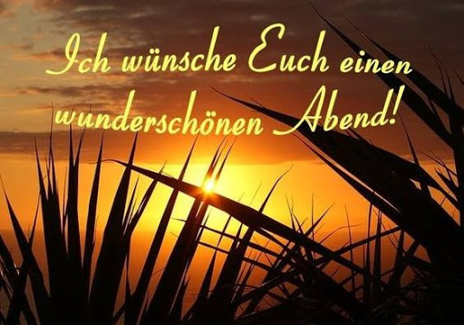 guten Abend guten Nachmittag 2021