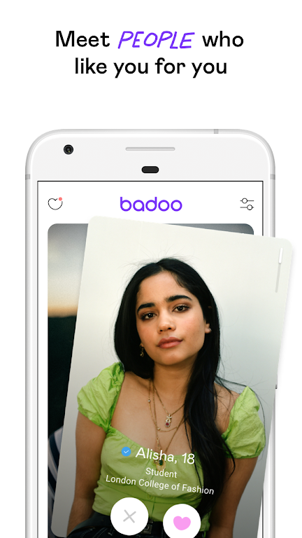 Is there an option to enable chat on badoo