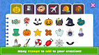 screenshot of Halloween - Coloring & Games
