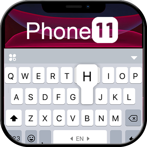 Black Phone 11 Keyboard Theme logo