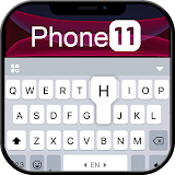Black Phone 11 Keyboard Theme icon