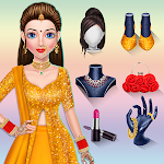 Cover Image of Tải xuống Đám cưới Ấn Độ: DressUp Makeup  APK