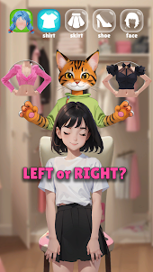Left or Right Fashion Dress Up