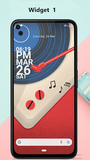 ClockOnScreen - Clock widget Screen 2