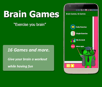 Brain Exercise Games - IQ test