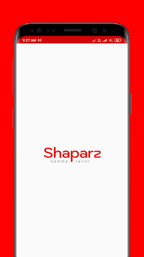 Android application Shaparz Namma Tailor screenshort