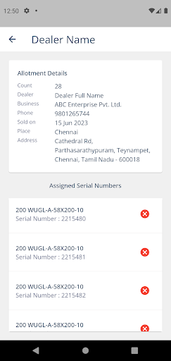 Sudarshan Saur Stockist Screen 3